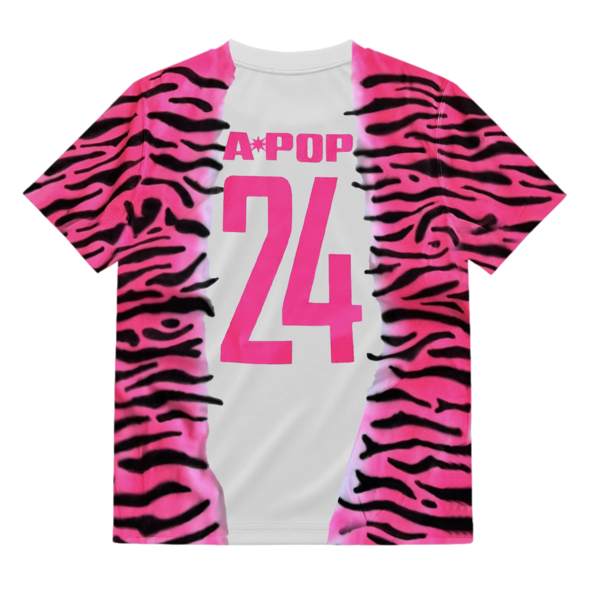 Tyla A*POP Airbrush Tyger Jersey Tee
