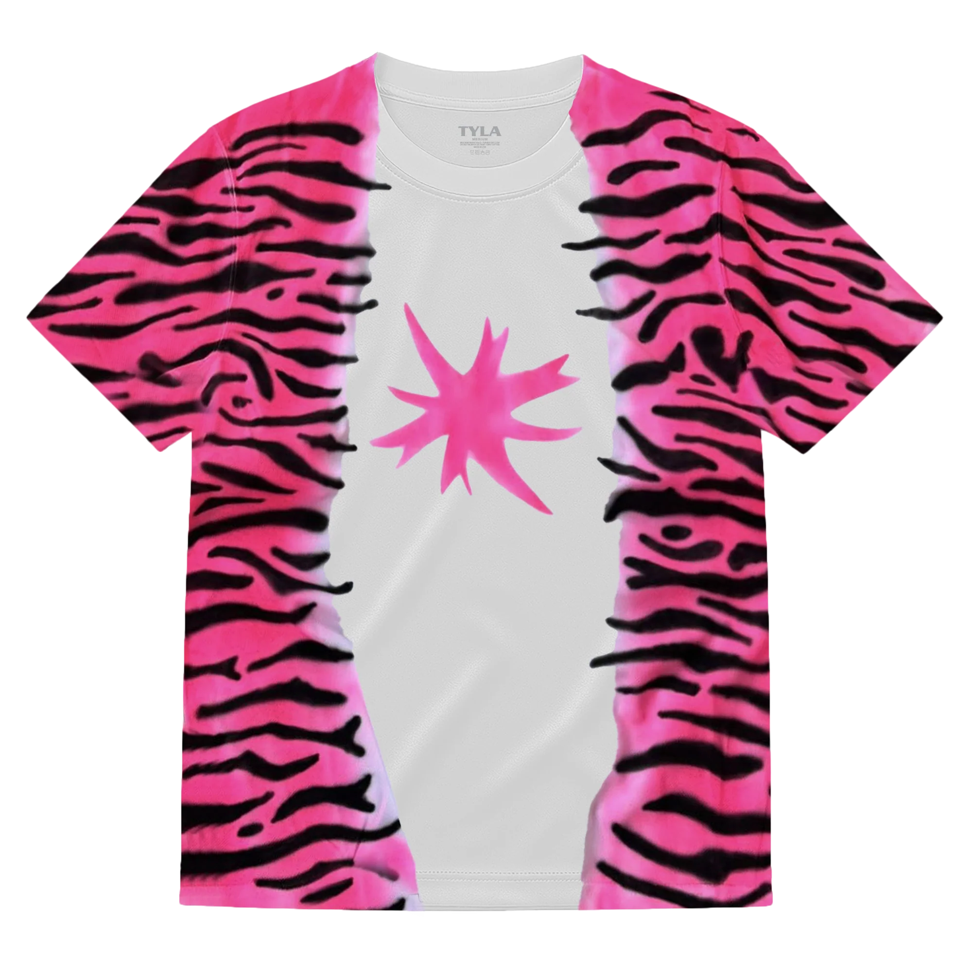Tyla A*POP Airbrush Tyger Jersey Tee
